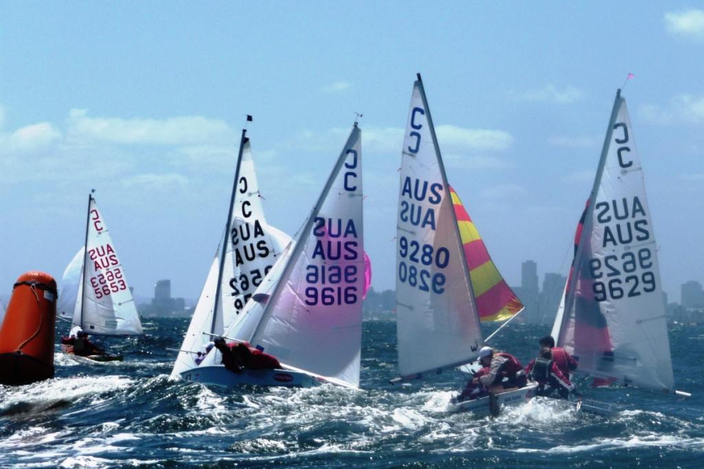 International Cadets to race at Sail Sandy 2014. © Chris Furey